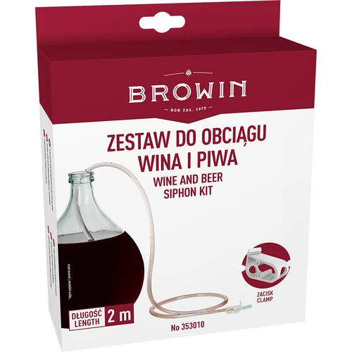 Vyno nupylimo žarnelė su spaustuku - 2