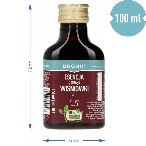 Vyšnių likerio skonio esencija 10 L - 100 ml - 5