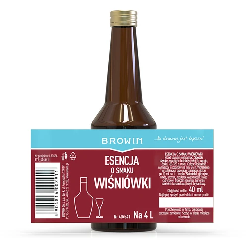 Vyšnių trauktinės skonio esencija 4 l - 40 ml - 7