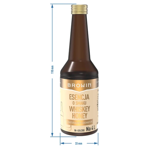 Viskio su medumi skonio esencija 4 l – 40 ml - 8