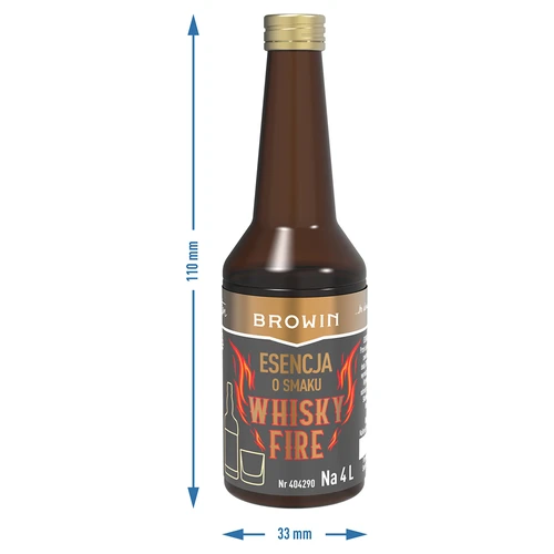 „Whisky Fire“ skonio esencija, skirta 4 l, 40 ml - 7