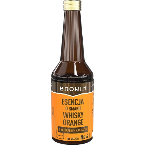 Viskio su apelsinu skonio esencija 4 l – 40 ml