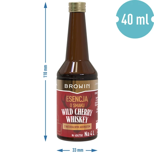 „Wild Cherry Whiskey“ skonio esencija 40 ml - 6