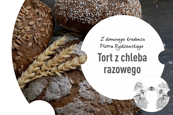 1 dalis: Tortas iš ruginės duonos