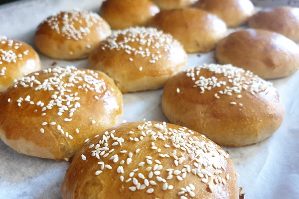 Mūsų klientų receptai: Bandelės burgeriams