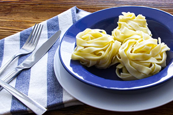 Naminiai tagliatelle makaronai