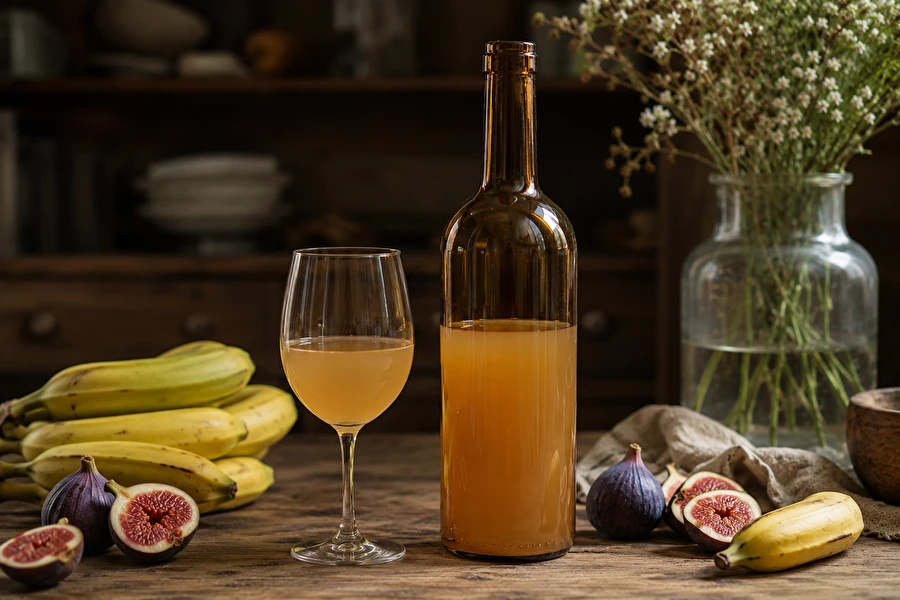 Browin Przepiśnik - Desertinis figų ir bananų vynas